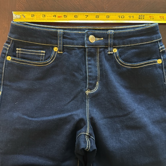 Michael Kors Women’s Selma skinny Stretch Jeans Dark Size 4P - Picture 7 of 14